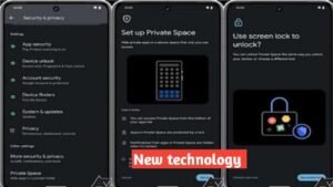 Private space app feature